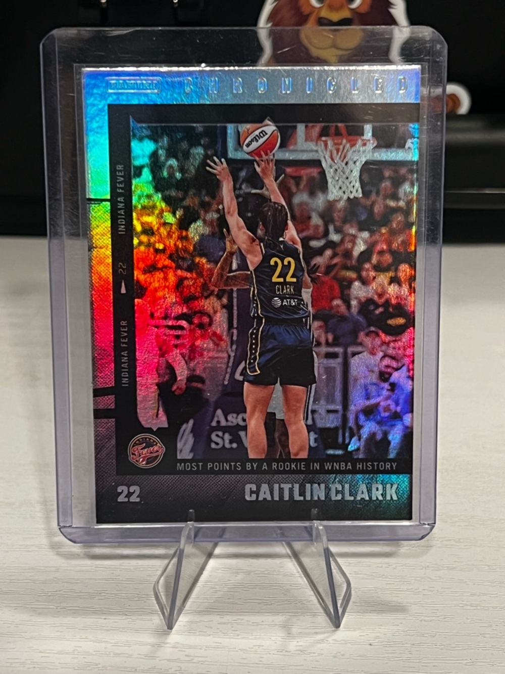 Cailtin Clark silver holo card